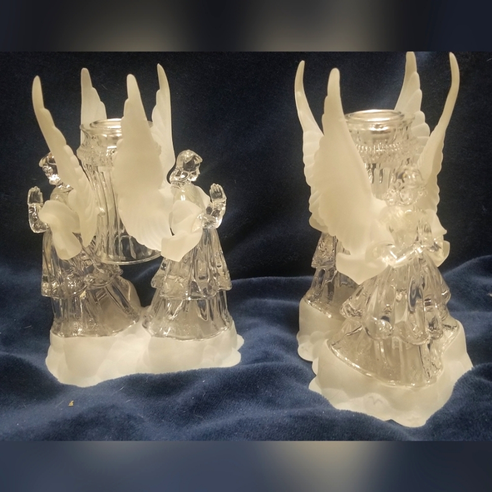 Angel Candlestick Holders